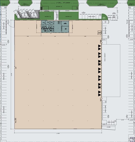 350 W Apra St, Compton, CA à louer - Plan de site – Image 3 sur 3