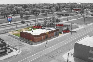 Plus de détails pour 14534, 15424, 15420 Harper Avenue, Detro – à vendre, Detroit, MI