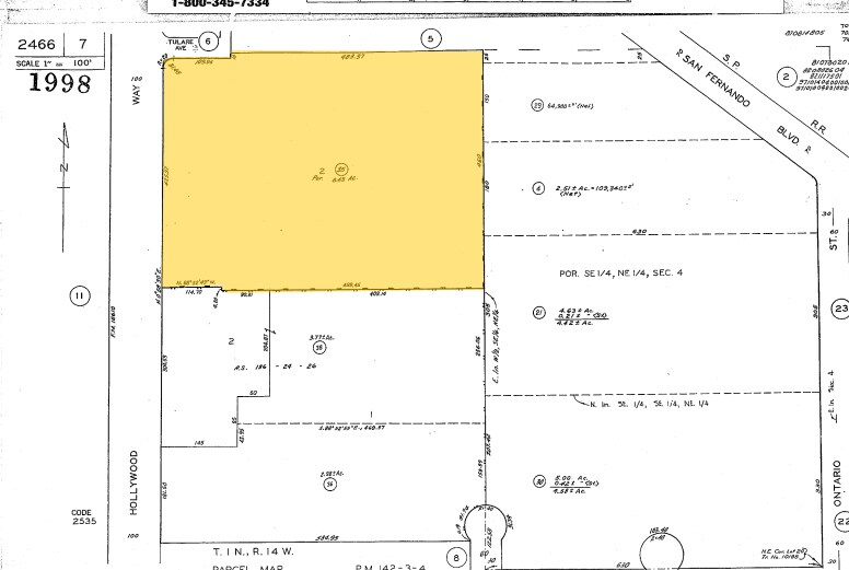 2950 N Hollywood Way, Burbank, CA à louer - Plan cadastral – Image 3 sur 10