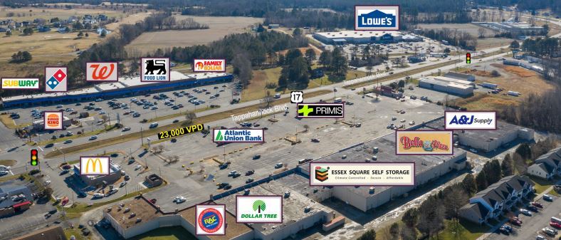 1627 Tappahannock Blvd, Tappahannock, VA à louer - Aérien – Image 2 sur 4