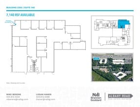 3025 Breckinridge Blvd, Duluth, GA à louer Plan d’étage– Image 1 sur 1