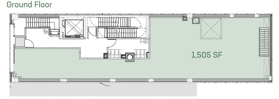 139 E 23rd St, New York, NY à louer Plan d’étage– Image 1 sur 1