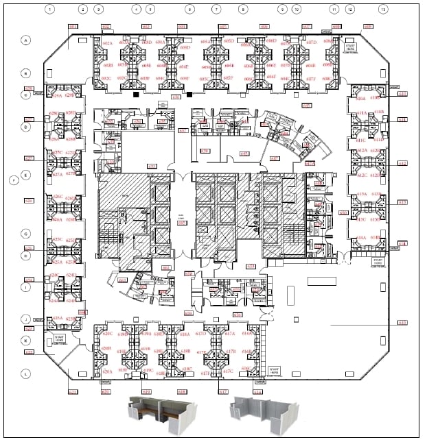 1221 Broadway, Oakland, CA à louer Plan d’étage– Image 1 sur 1