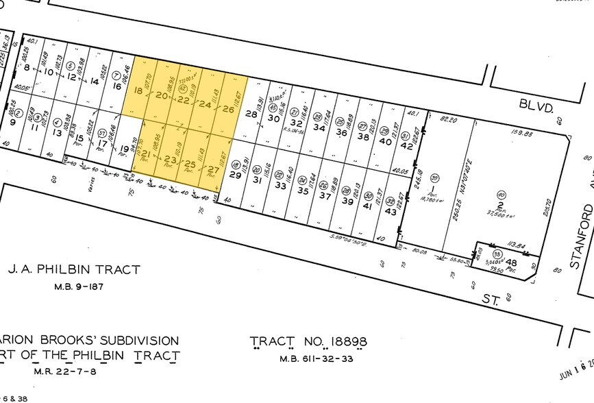 744 E Pico Blvd, Los Angeles, CA à louer - Plan cadastral – Image 3 sur 11