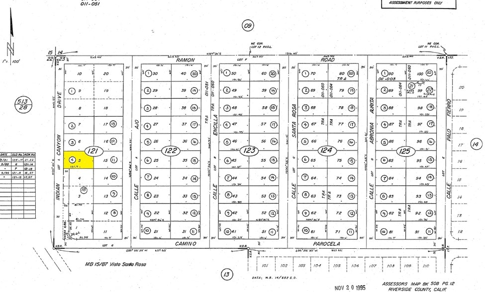 560-562 S Indian Canyon Dr, Palm Springs, CA à louer - Plan cadastral – Image 2 sur 40