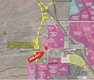 Plus de détails pour NWC Kyle Canyon Rd. & Alpine Ridge way, Las Vegas, NV - Terrain à louer