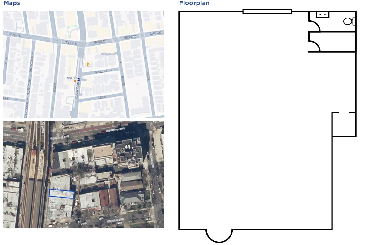 1997-2013 Mcdonald Ave, Brooklyn, NY à louer Plan d’étage– Image 1 sur 11