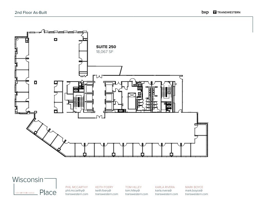 5404 Wisconsin Ave, Chevy Chase, MD à louer Plan d’étage– Image 1 sur 1