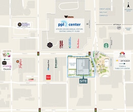 702 Hamilton St, Allentown, PA - VUE AÉRIENNE vue de carte