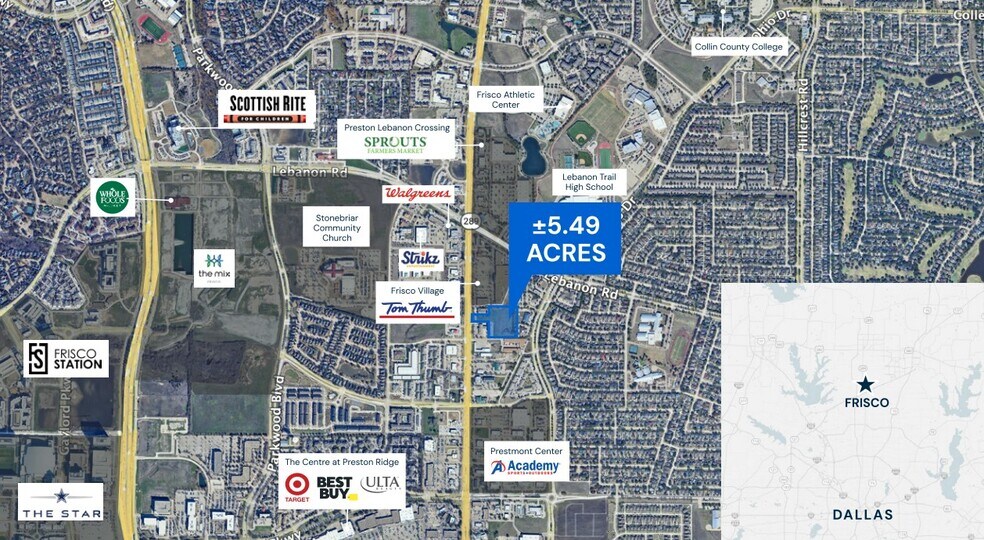 4600 Preston Rd, Frisco, TX à vendre - Photo principale – Image 1 sur 3