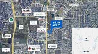 Plus de détails pour 4600 Preston Rd, Frisco, TX - Terrain à vendre