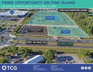 Plus de détails pour 201-207 SW Pine Island Rd, Cape Coral, FL - Terrain à vendre