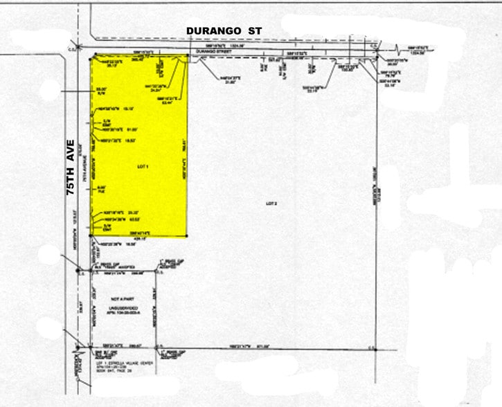 2155 S 75th Ave, Phoenix, AZ à louer - Plan cadastral – Image 2 sur 6