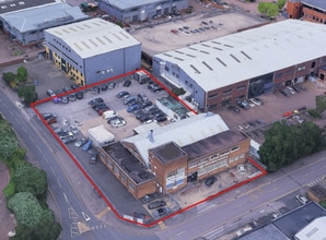 Warwick Rd, Borehamwood, HRT - VUE AÉRIENNE vue de carte