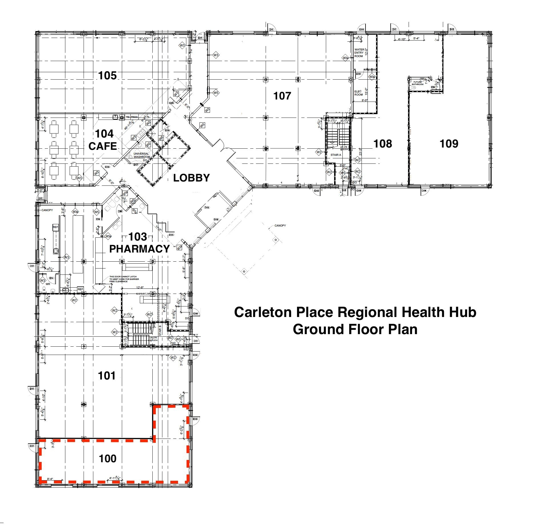 22 Costello Dr, Carleton Place, ON à louer Plan d’étage– Image 1 sur 1