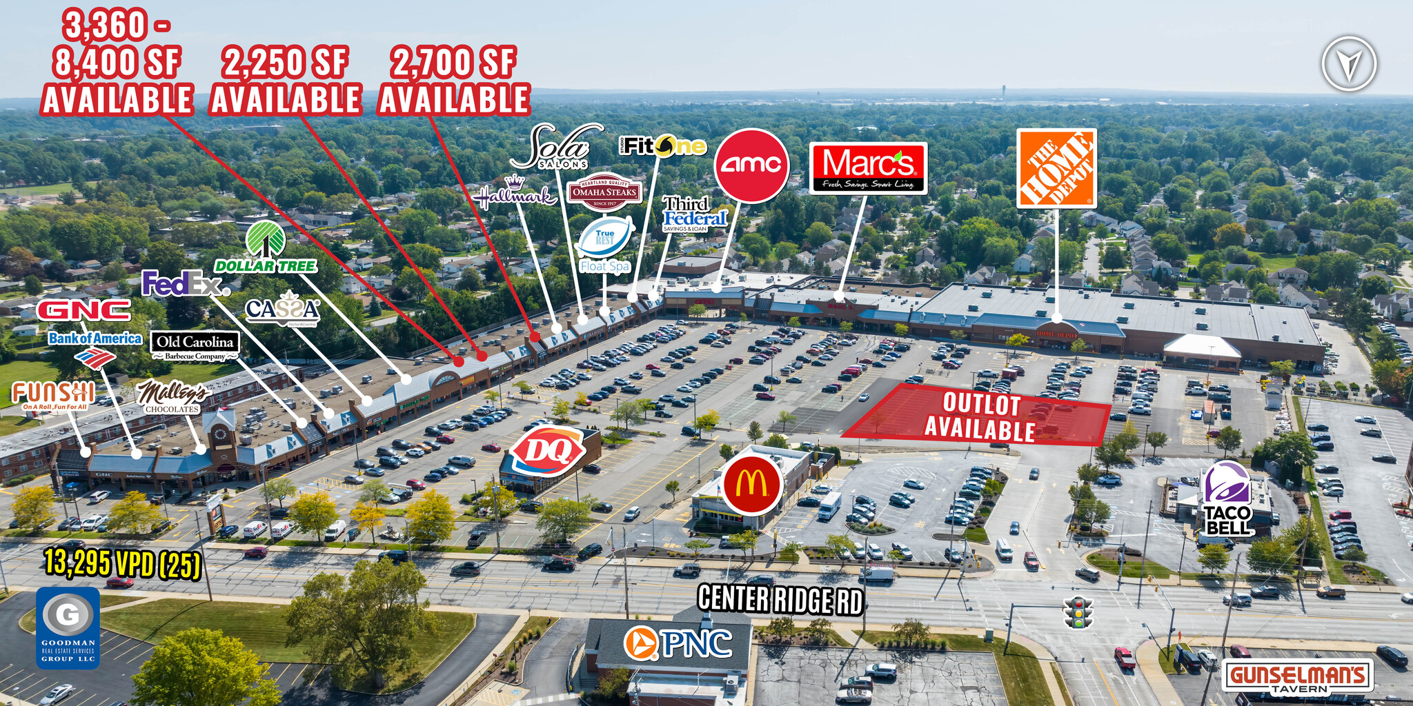 21627-21651 Center Ridge Rd, Rocky River, OH à louer Aérien– Image 1 sur 20