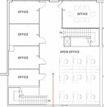 20900-20910 Normandie Ave, Los Angeles, CA à louer Plan d’étage– Image 2 sur 3