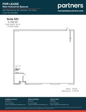 1500 Brittmoore Rd, Houston, TX à louer Plan de site– Image 1 sur 1