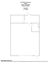 1920-1930 E 3rd St, Tempe, AZ à louer Plan d’étage– Image 1 sur 1