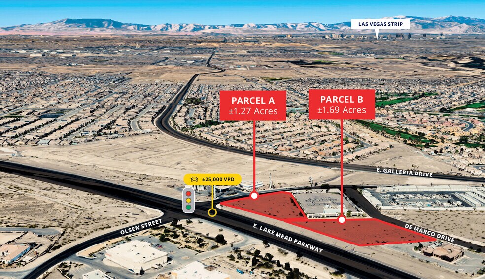 Lake Mead Pkwy and Olsen, Henderson, NV à vendre - Photo de l’immeuble – Image 2 sur 7