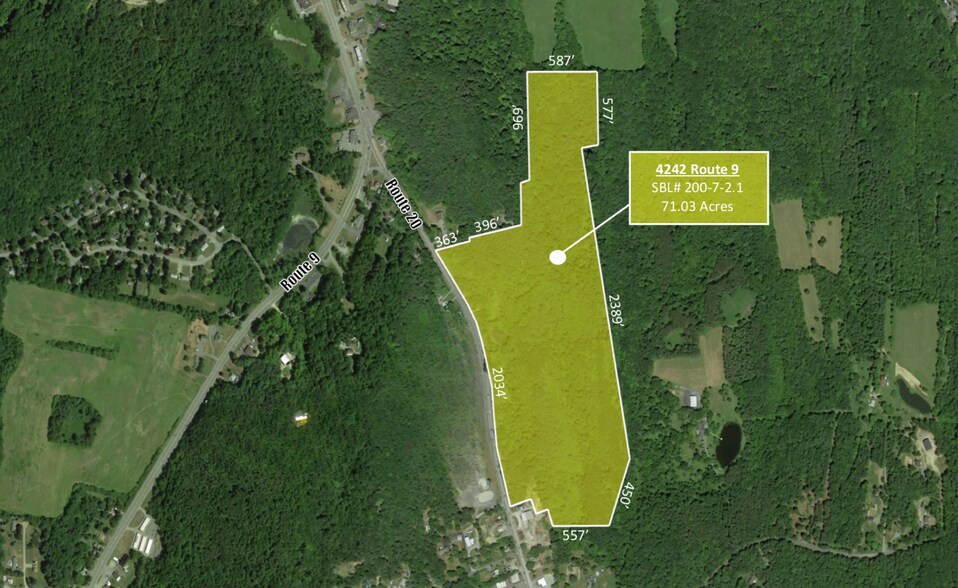 4242 Us-20, Castleton On Hudson, NY à vendre - Photo de l’immeuble – Image 1 sur 2