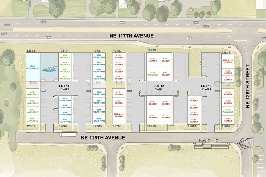 12607 NE 115th Ave, Vancouver, WA à louer - Plan de site – Image 3 sur 31
