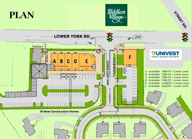 5861 York Rd, Lahaska, PA à louer - Plan d’étage type – Image 3 sur 3