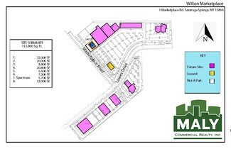 Plus de détails pour 1 Marketplace Rd, Saratoga Springs, NY - Terrain à louer
