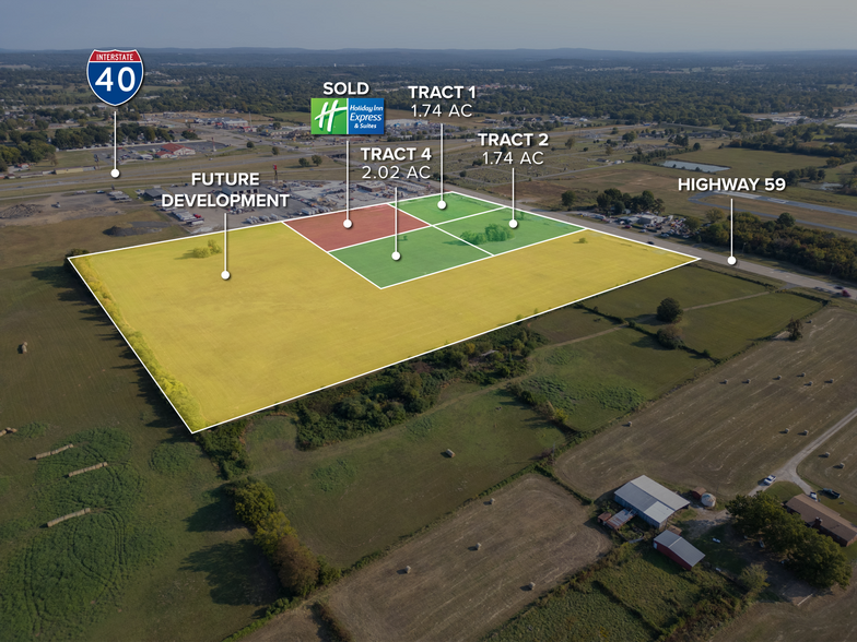 1 Highway 59, Sallisaw, OK à vendre - Aérien – Image 3 sur 7