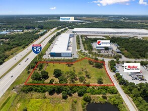 Crossroads Pky, Fort Pierce, FL - Vue aérienne vue de carte - Image1