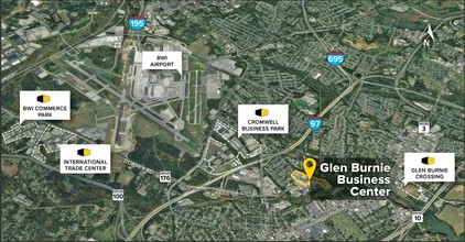 150 Penrod Ct, Glen Burnie, MD - VUE AÉRIENNE  vue de carte