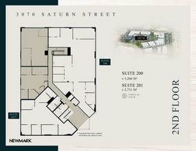 3010-3070 Saturn St, Brea, CA à louer Plan d’étage– Image 1 sur 1