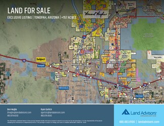 Plus de détails pour 419th Avenue and Camelback Road, Tonopah, AZ - Terrain à vendre