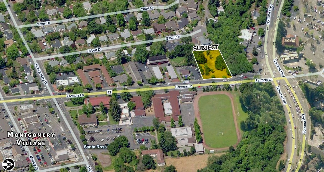 201 Farmers Ln, Santa Rosa, CA à vendre Aérien– Image 1 sur 4