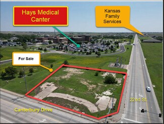Plus de détails pour 2202 Canterbury Dr, Hays, KS - Terrain à vendre