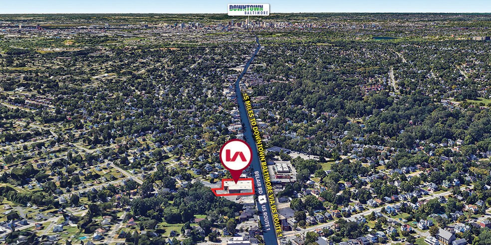 6635 Belair Rd, Baltimore, MD à vendre - Aérien – Image 3 sur 18