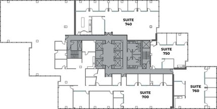 3131 Camino del Rio N, San Diego, CA à louer Plan d’étage– Image 1 sur 1