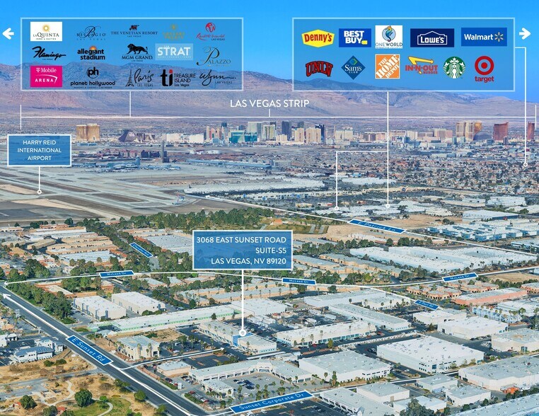 3068 E Sunset Rd, Las Vegas, NV à vendre - Photo de l’immeuble – Image 1 sur 36