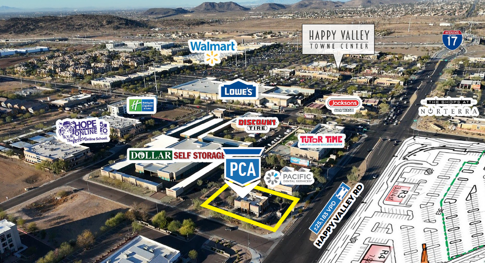 2207 W Happy Valley Rd, Phoenix, AZ à louer - Photo de l’immeuble – Image 2 sur 7
