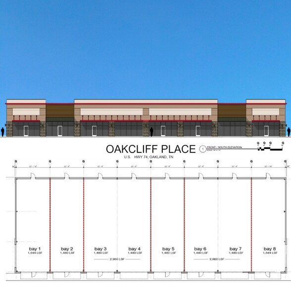 Highway 64, Oakland, TN à louer - Photo de l’immeuble – Image 2 sur 6