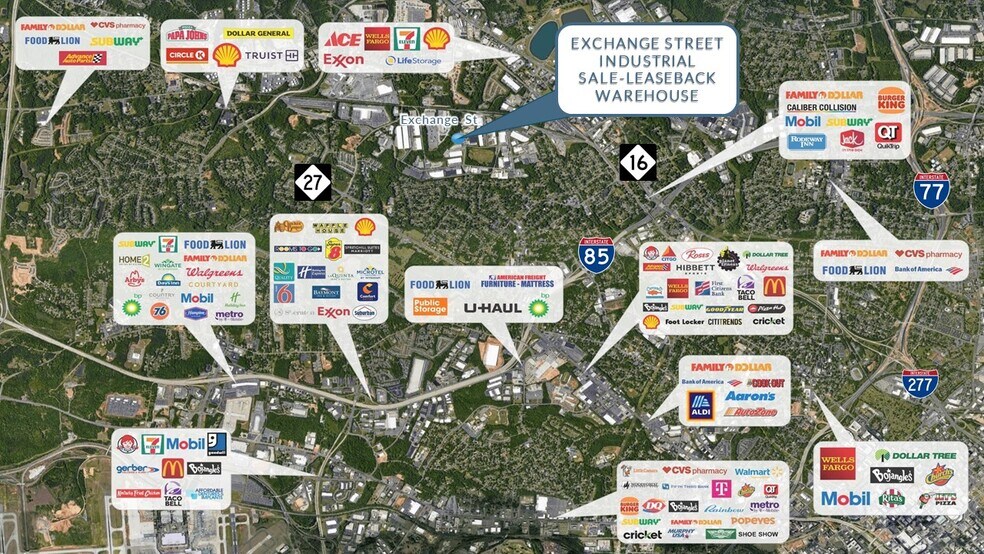 919 Exchange St, Charlotte, NC à louer - Photo de l’immeuble – Image 2 sur 2