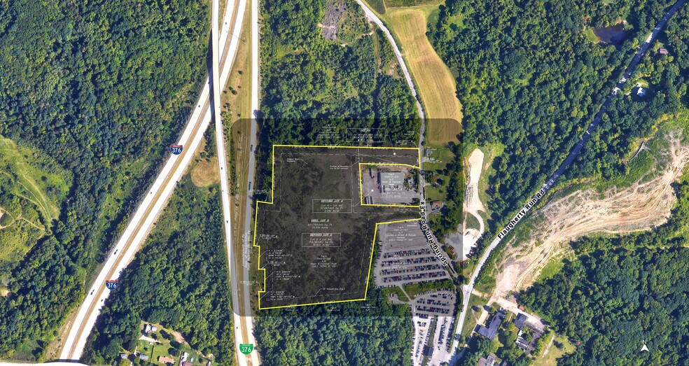 Spring Run Road Extension, Coraopolis, PA à vendre - Plan de site – Image 2 sur 2