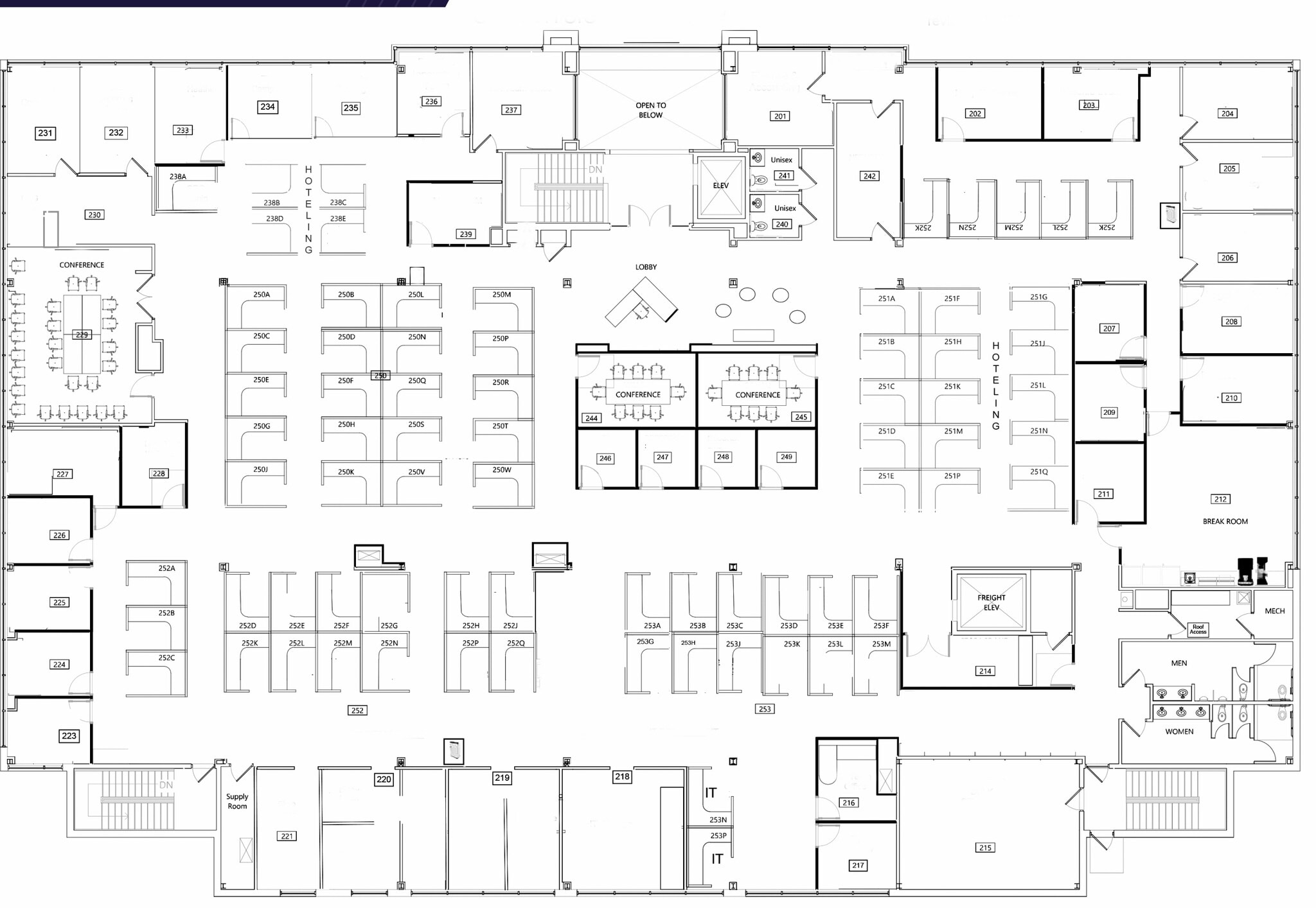 100 Avon St, Charlottesville, VA à louer Plan d’étage– Image 1 sur 8