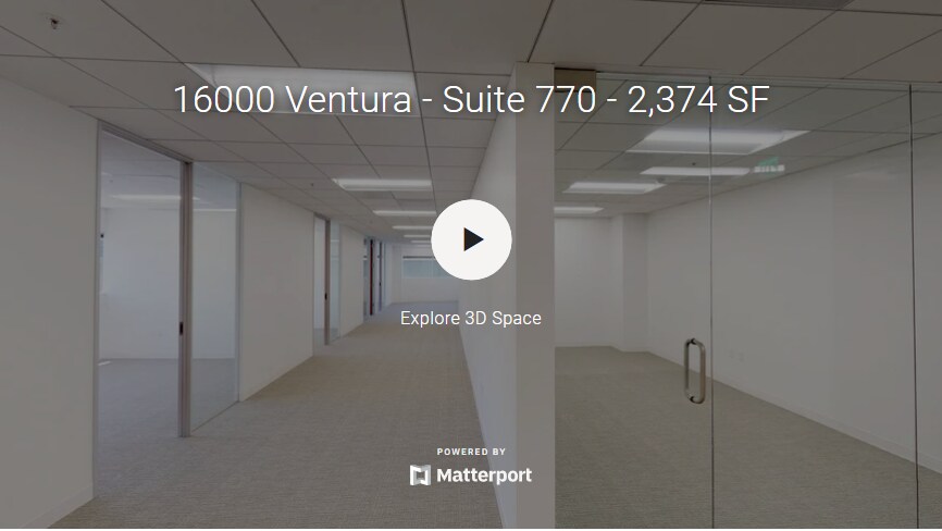 16000 Ventura Blvd, Encino, CA à louer - Numérisation 3D Matterport – Image 3 sur 15
