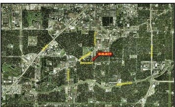 8205-8211 Dunlap St, Houston, TX - Vue aérienne  vue de carte