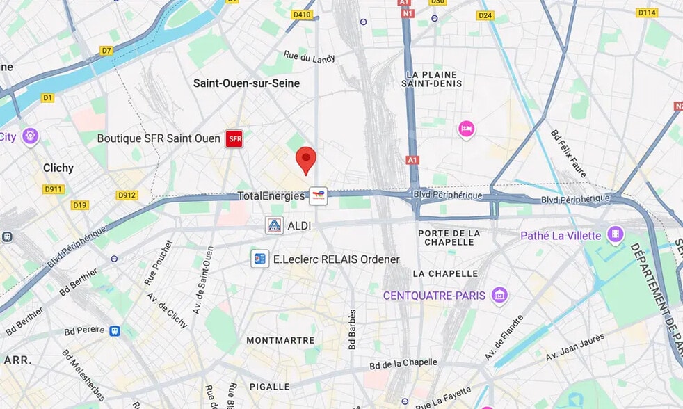 Local commercial dans Saint-Ouen-sur-Seine à vendre - Photo de l’immeuble – Image 2 sur 2