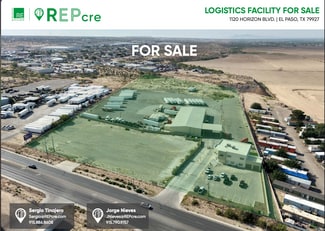 Plus de détails pour 1120 Horizon Blvd, El Paso, TX - Industriel/Logistique à vendre