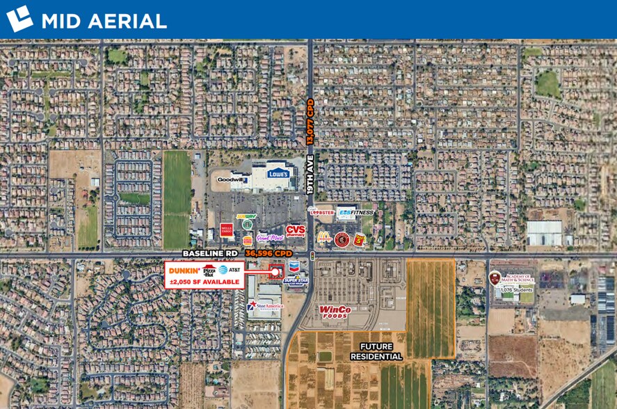 1909 W Baseline Rd, Phoenix, AZ à louer - Photo de l’immeuble – Image 2 sur 7