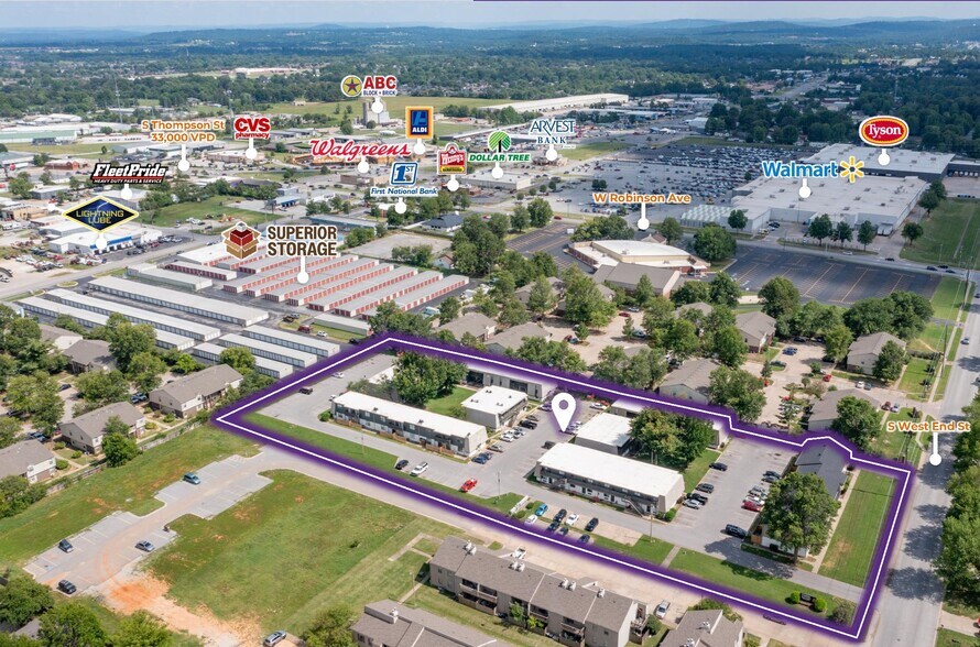 1701 S West End St, Springdale, AR à vendre - Photo de l’immeuble – Image 2 sur 9