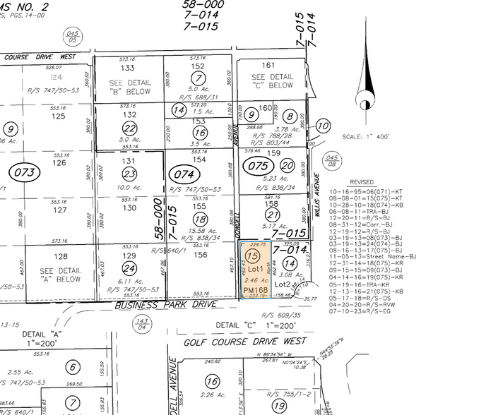 240 Business Park Dr, Rohnert Park, CA à vendre - Plan cadastral – Image 3 sur 3